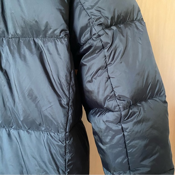 Zara long down feather puffer jacket black - Picture 9 of 16